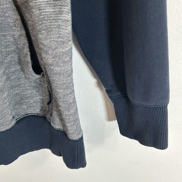 Billabong Vintage Surfer Skater Fleece Pullover Men’s Size L Blue White Hoodie - Picture 4 of 15